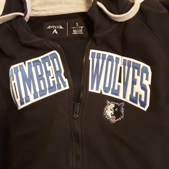 MN Timberwolves Zipper Hoodie size small - Picture 3 of 6